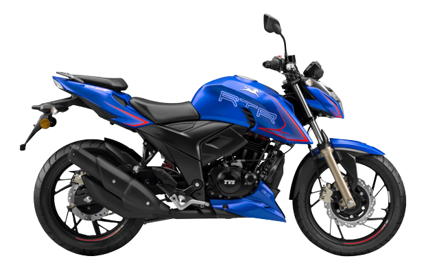 TVS Apache RTR 200 4V - Negro Mate