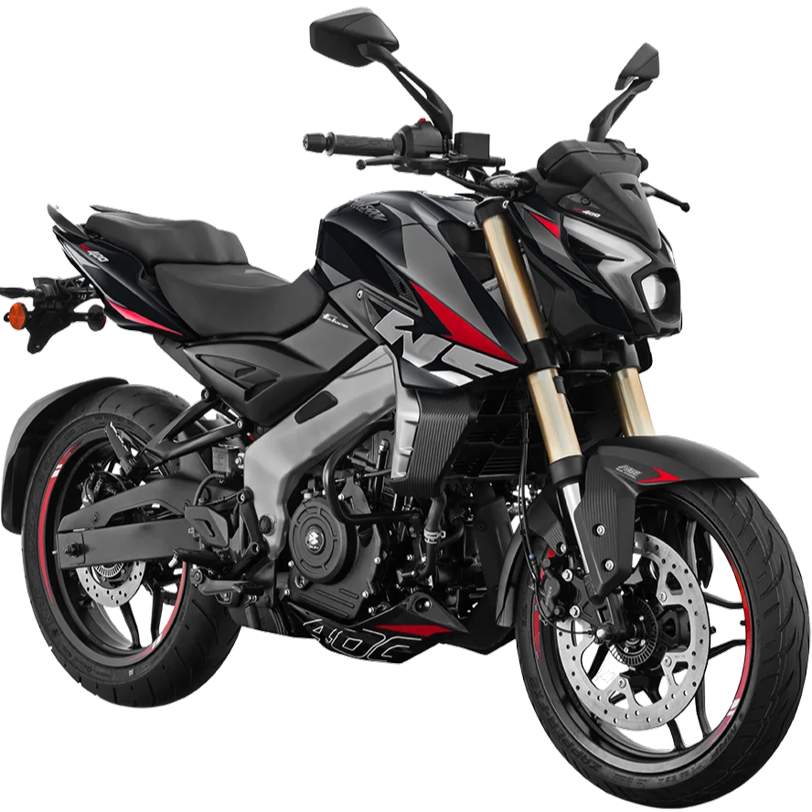 Bajaj Pulsar NS400Z - Negro - Rojo